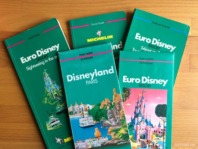 Disneyland Paris, Euro Disney Michelin Green Guides, Vert