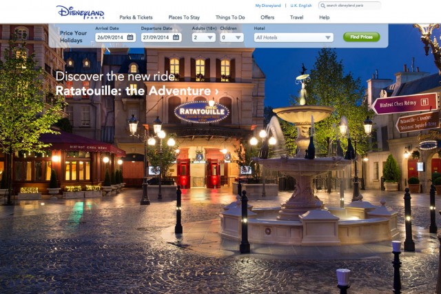 Disneyland Paris launches brand new official website fully in line with American resorts