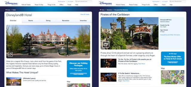 Disneyland Paris launches brand new official website fully in line with American resorts