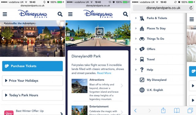 Disneyland Paris launches brand new official website fully in line with American resorts