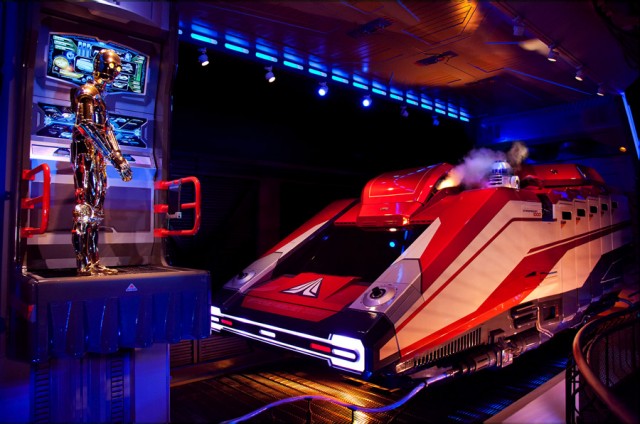 Disneyland Paris Star Tours the Adventures Continue update Star Wars