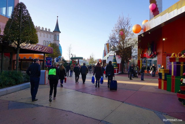 Disney Village remains open, Sunday 15th November 2015