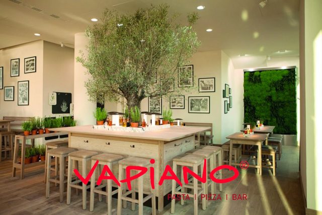 Vapiano Italian restaurant in Disney Village, Disneyland Paris