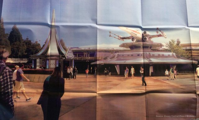 Star Tours 2: The Adventures Continue plans, Disneyland Paris, Star Wars