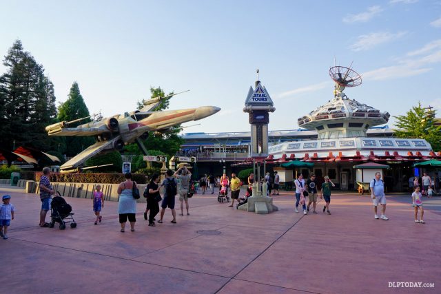 Star Tours exterior, Disneyland Paris, 2015