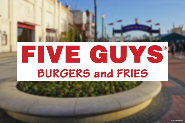 Five Guys burgers and fries are coming to Disney Village in 2017