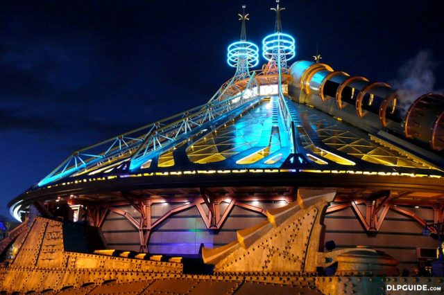 Hyperspace Mountain overlay Space Mountain: Mission 2 at Disneyland Paris