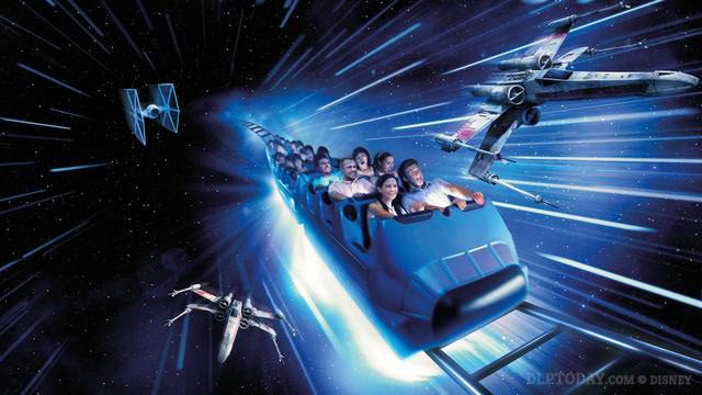 Disneyland Paris 25th Anniversary: Star Wars Hyperspace Mountain