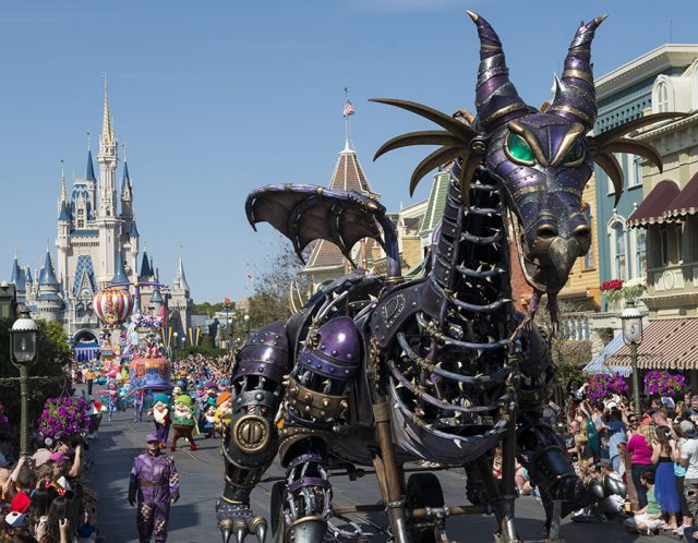 Disney Stars on Parade, Festival of Fantasy Maleficent dragon float