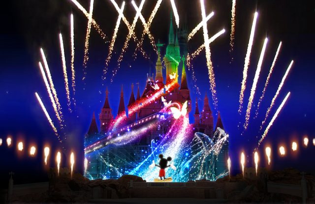 Ignite the Dream at Shanghai Disneyland Disney Resort, Disney Illuminations Paris