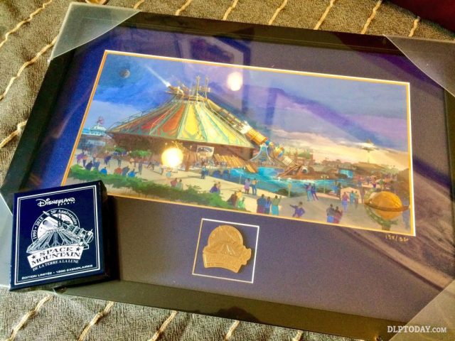 Space Mountain: De la Terre à la Lune Commemorative 20th Anniversary merchandise