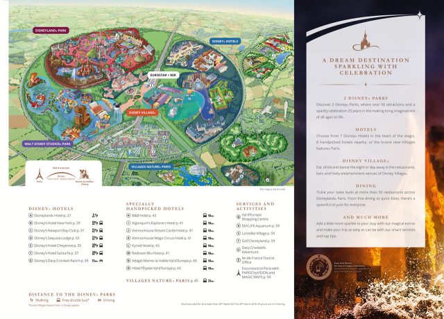 Disneyland Paris 25th Anniversary brochure