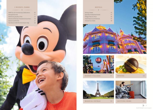 Disneyland Paris 25th Anniversary brochure