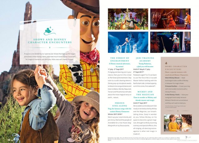 Disneyland Paris 25th Anniversary brochure