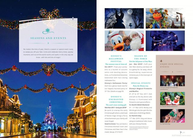 Disneyland Paris 25th Anniversary brochure