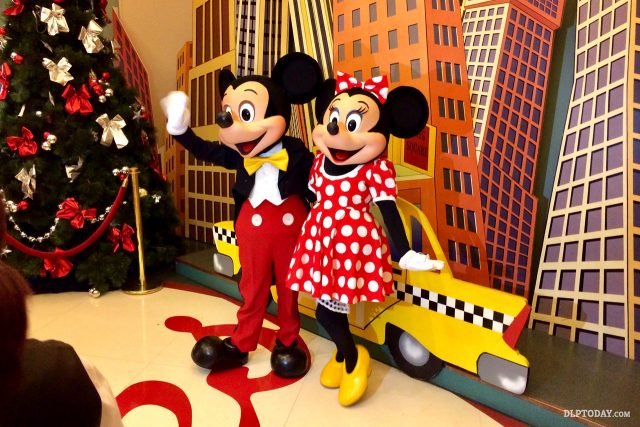 Disney Characters at Disneyland Paris Hotels