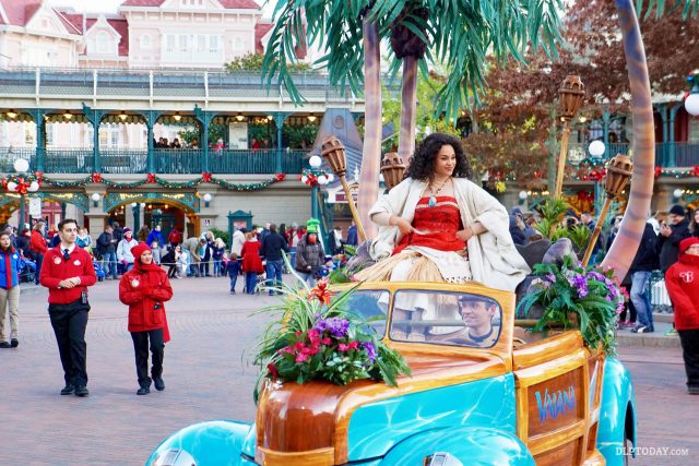 Moana makes her first ever Disney Parks character appearance at Disneyland Paris