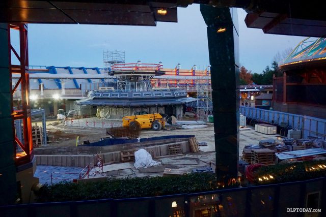 Star Tours: The Adventures Continue - L'Aventure Continue construction Disneyland Paris