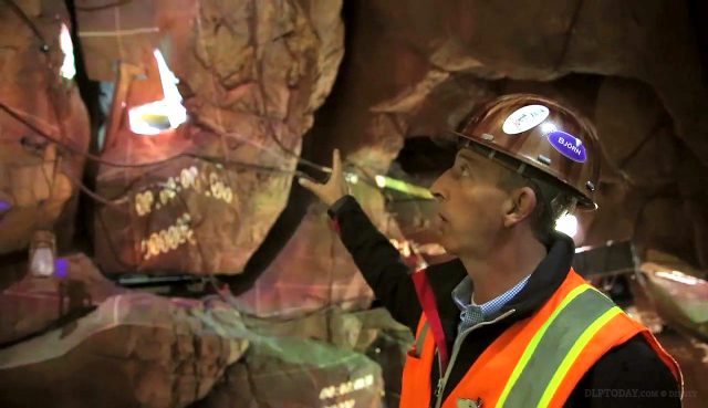 Video: Inside explosive new projection mapping effects in Big Thunder Mountain