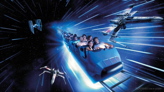 Star Wars Hyperspace Mountain Disneyland Paris