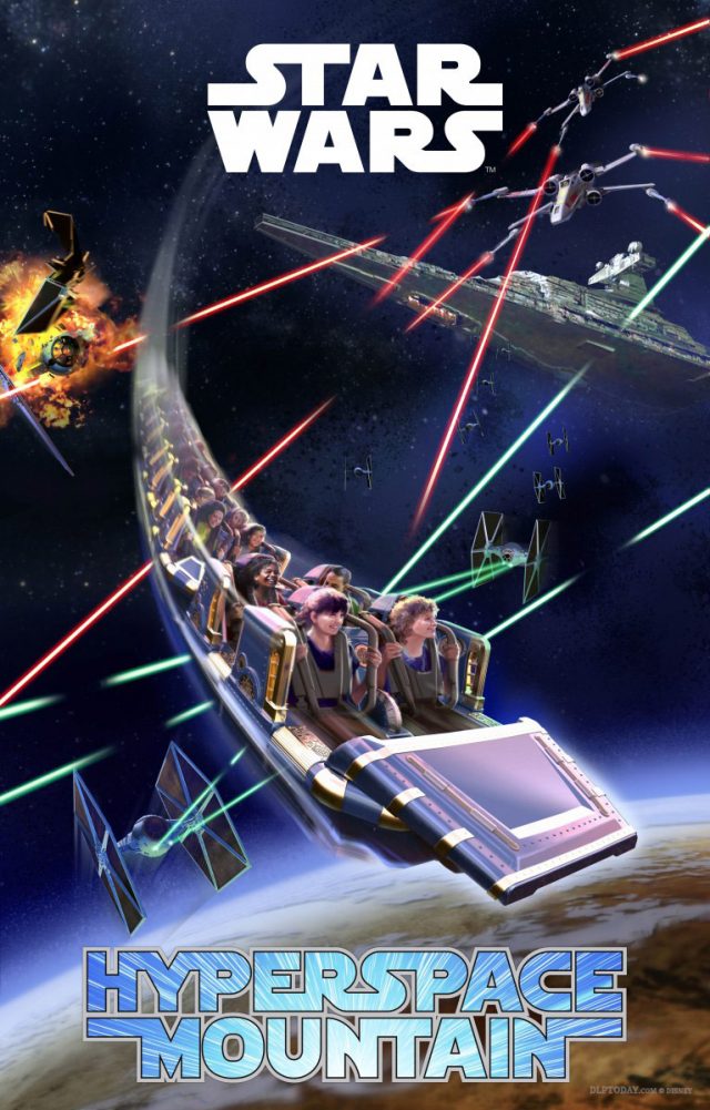 Star Wars Hyperspace Mountain: Rebel Mission poster