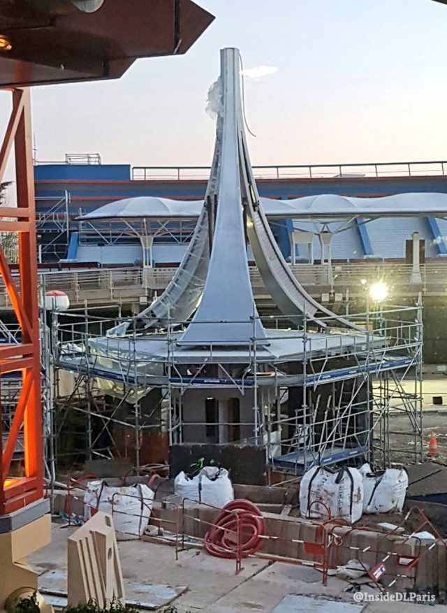 Star Tours: The Adventures Continue L'Aventure Continue Disneyland Paris construction (InsideDLParis)