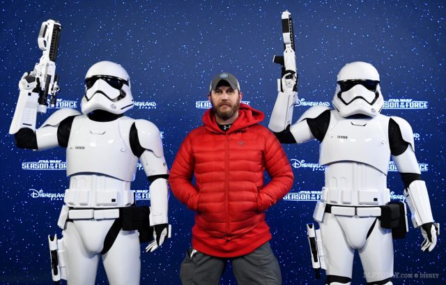 Tom Hardy at Disneyland Paris for Star Wars Season of the Force