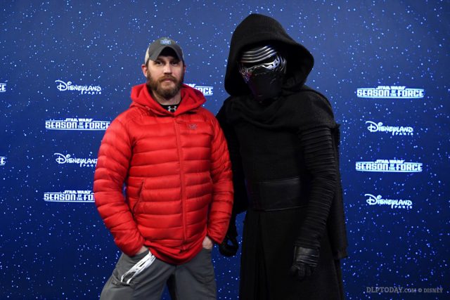 Tom Hardy at Disneyland Paris for Star Wars Season of the Force