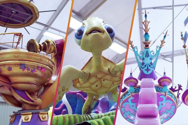 Three brand new Disney Stars on Parade floats revealed from concept to reality