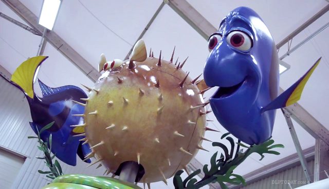 Disney Stars on Parade Finding Nemo Dory Discover a New World Disneyland Paris 25th Anniversary parade float