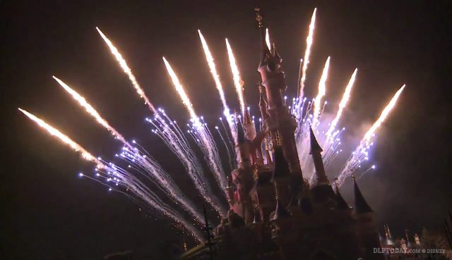 Disney Illuminations Disneyland Paris 25th Anniversary nighttime spectacular spectacle nocturne Ignite the Dream
