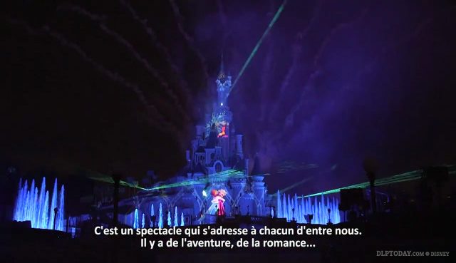 Disney Illuminations Disneyland Paris 25th Anniversary nighttime spectacular spectacle nocturne Ignite the Dream