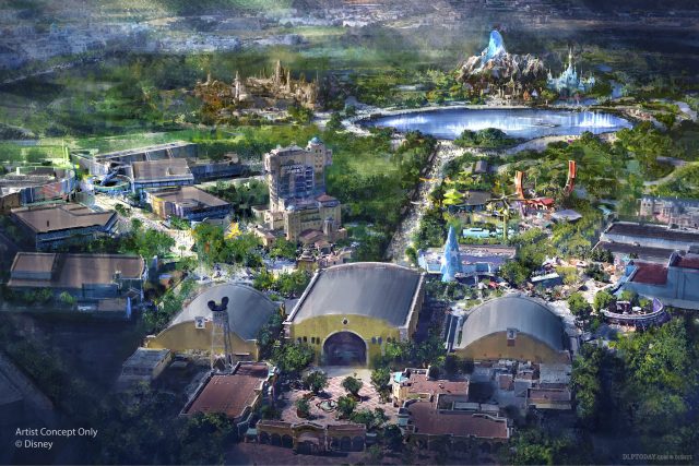 Walt Disney Studios Park: new Star Wars, Marvel, Frozen lands concept art