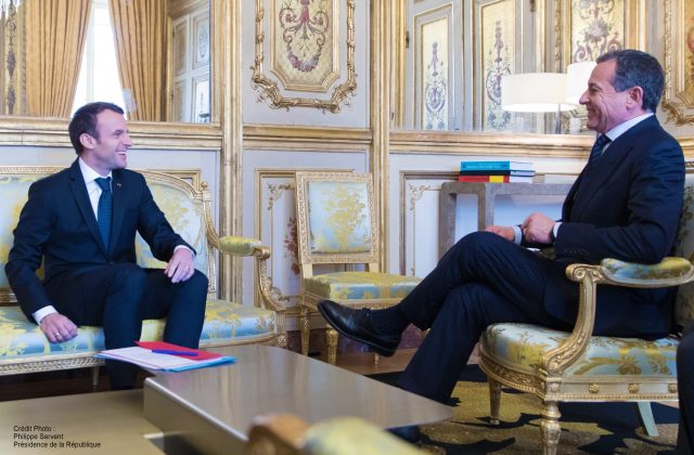 Bob Iger met Emmanuel Macron to discuss biggest Disneyland Paris investment ever